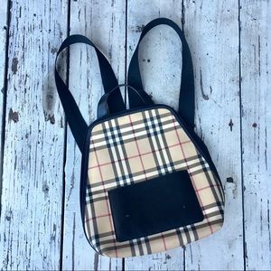 BURBERRY BACKPACK NOVA ADJUSTABLE STRAPS BAG